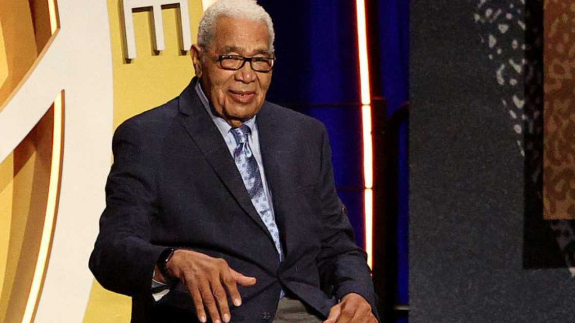 Wayne Embry in Springfield, Massachusetts. Wayne Embry in Springfield, Massachusetts.