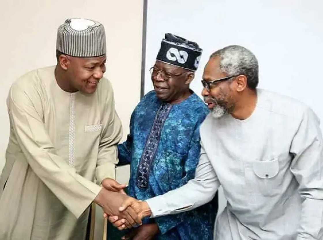 Bola Tinubu da Yakubu Dogara