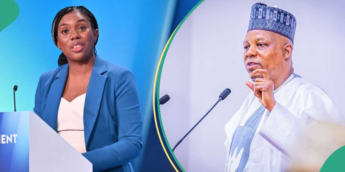 Kemi Badenoch fires back at Kashim Shettima