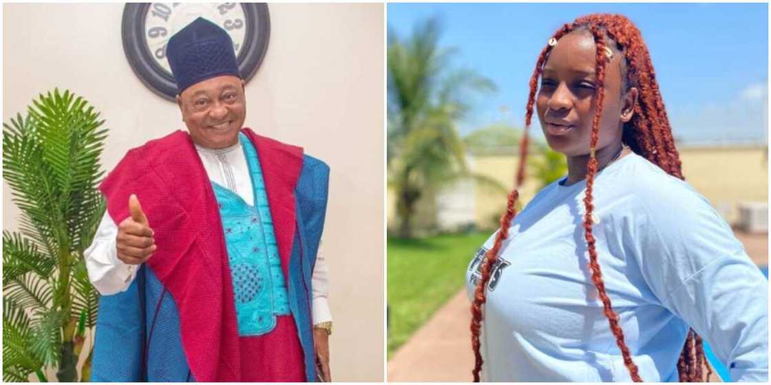 Jide Kosoko and his daughter Temi Jide Kosoko and his daughter Temi