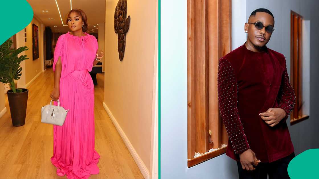 Video of Bimbo Ademoye and Timini kissing trends, elicits reactions Video of Bimbo Ademoye and Timini kissing trends, elicits reactions