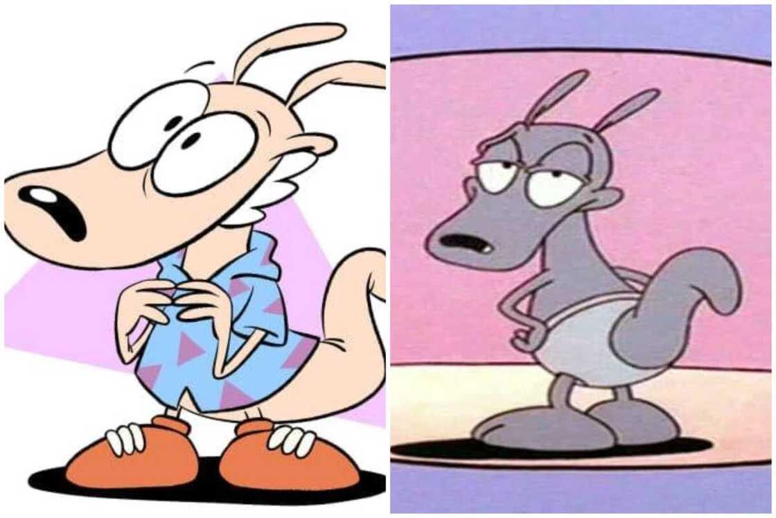 Rocko Rama, the ugly cartoon character Rocko Rama, the ugly cartoon character