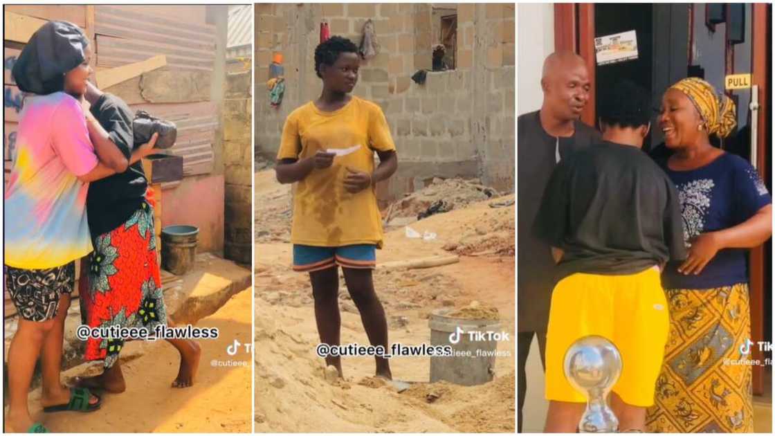 Girl working as labourer/kind strangers helped girl. Girl working as labourer/kind strangers helped girl.