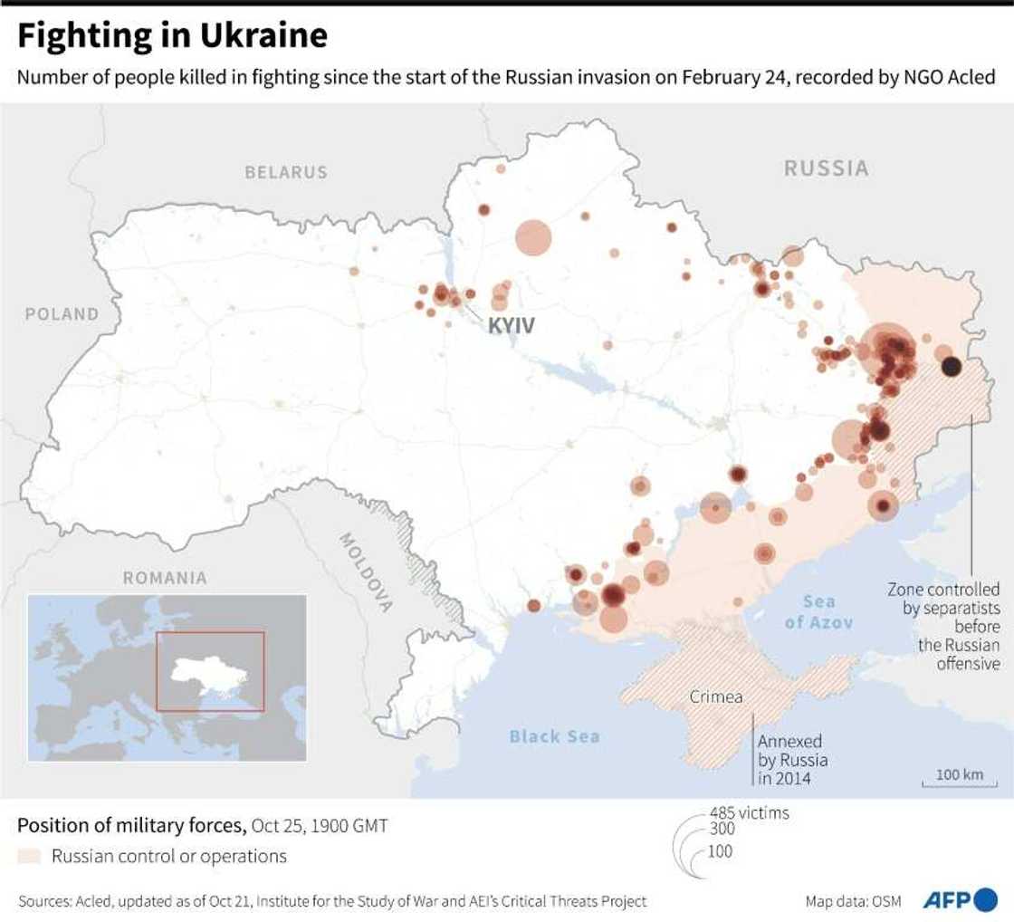 Fighting in Ukraine Fighting in Ukraine