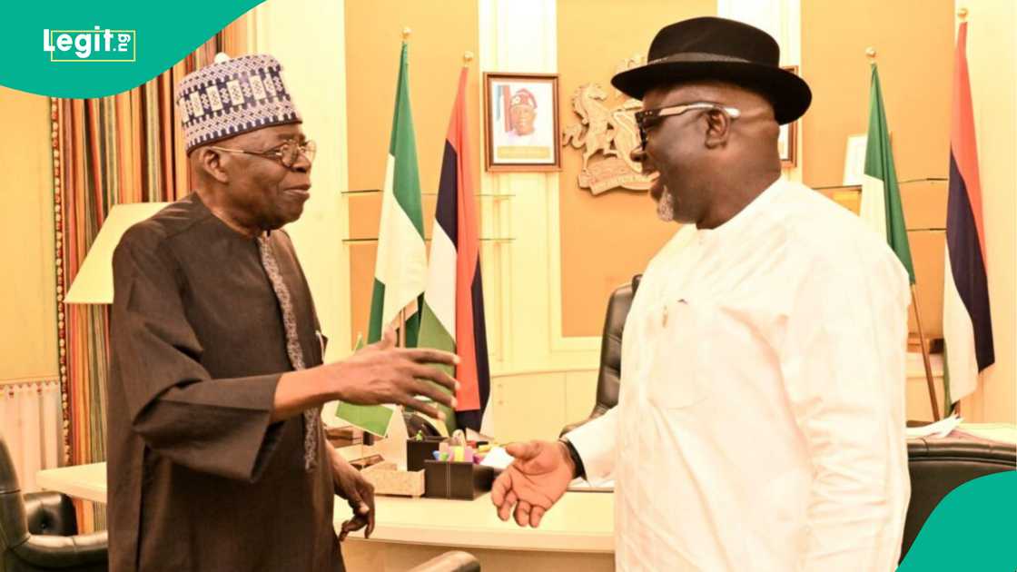President Bola Tinubu has hosted Governor Sheriff Oborevwori at the presidential villa in Abuja. President Bola Tinubu has hosted Governor Sheriff Oborevwori at the presidential villa in Abuja.