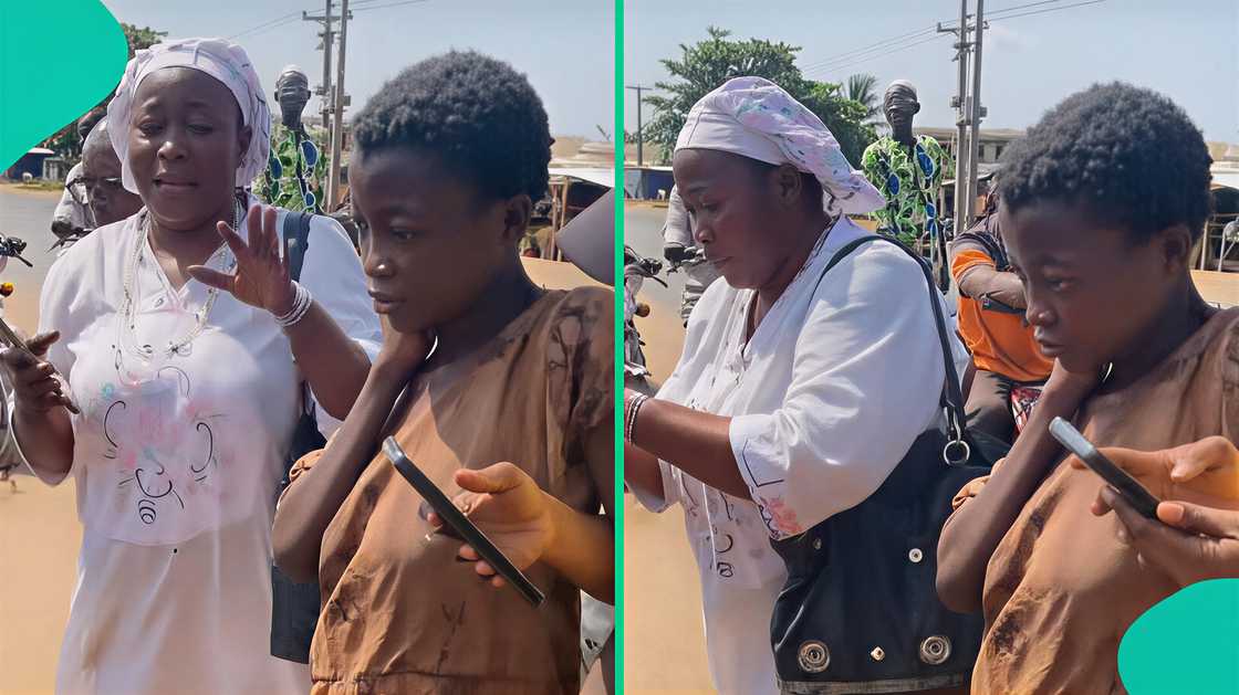 A Nigerian mother reunites with daughter after long search.