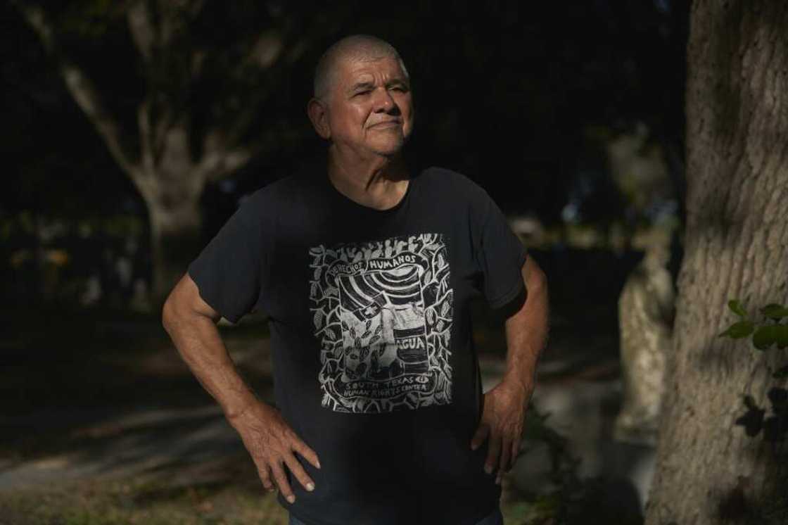 Eduardo Canales founded the South Texas Human Rights Center in 2013, installing water stations around ranches to prevent migrants from drinking the water in the cattle troughs, which can be toxic for humans