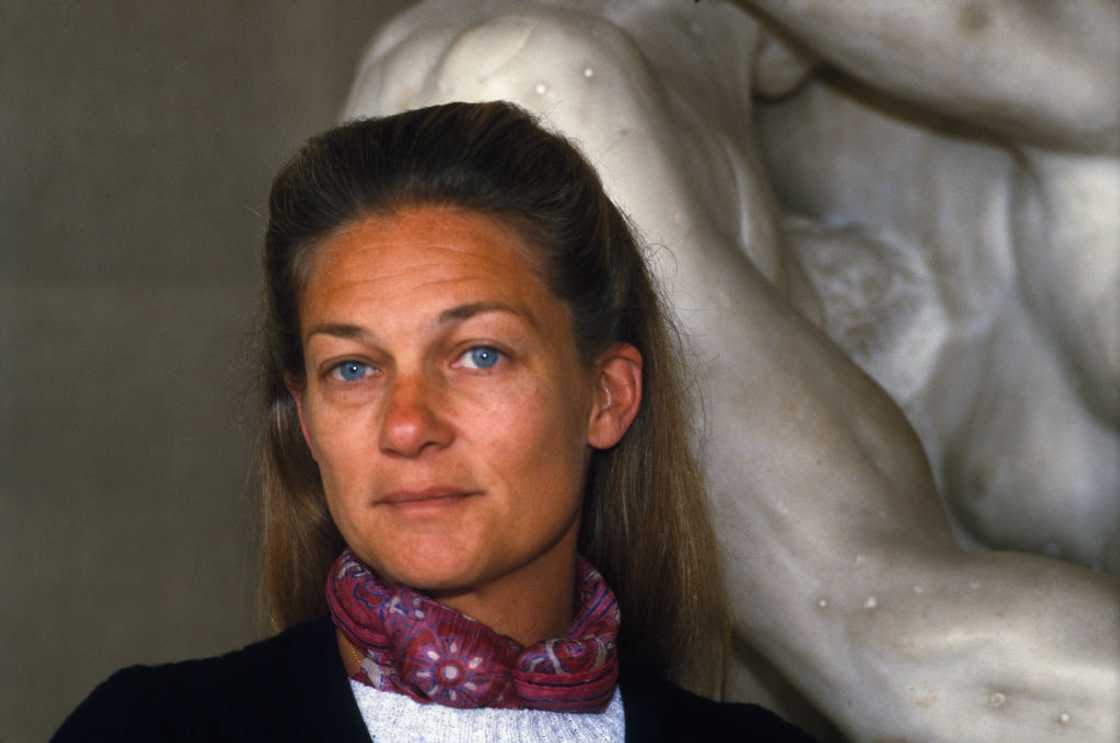 French Feminist Writer and Philosopher Elisabeth Badinter at Musee Rodin French Feminist Writer and Philosopher Elisabeth Badinter at Musee Rodin