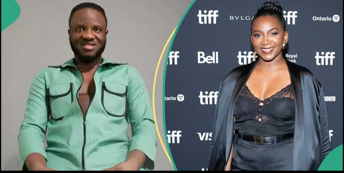 DeeOne drags Genevieve Nnaji DeeOne drags Genevieve Nnaji