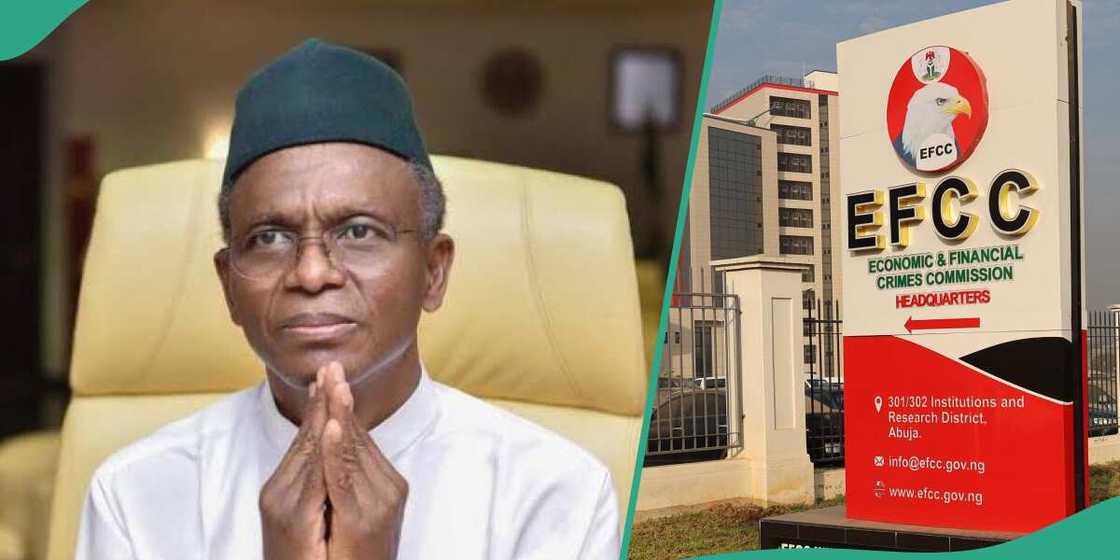 EFCC da shirya binciken El-Rufai bayan dakatar da ita kan hukunta Kwankwaso