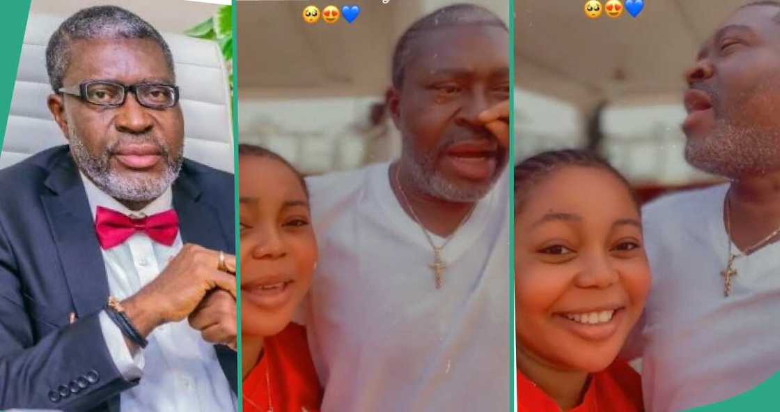 Kanayo O Kanayo's niece causes uproar with rare video of herself and him Kanayo O Kanayo's niece causes uproar with rare video of herself and him