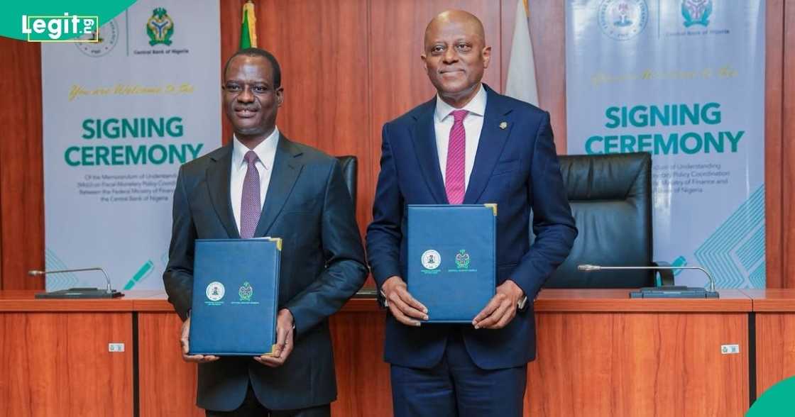 Federal Ministry of Finance and CBN agree on six measures to strengthen economic coordination and support Nigeria’s economic stability.