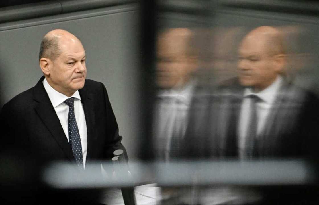 German Chancellor Olaf Scholz's coalition is battling a budget crisis German Chancellor Olaf Scholz's coalition is battling a budget crisis