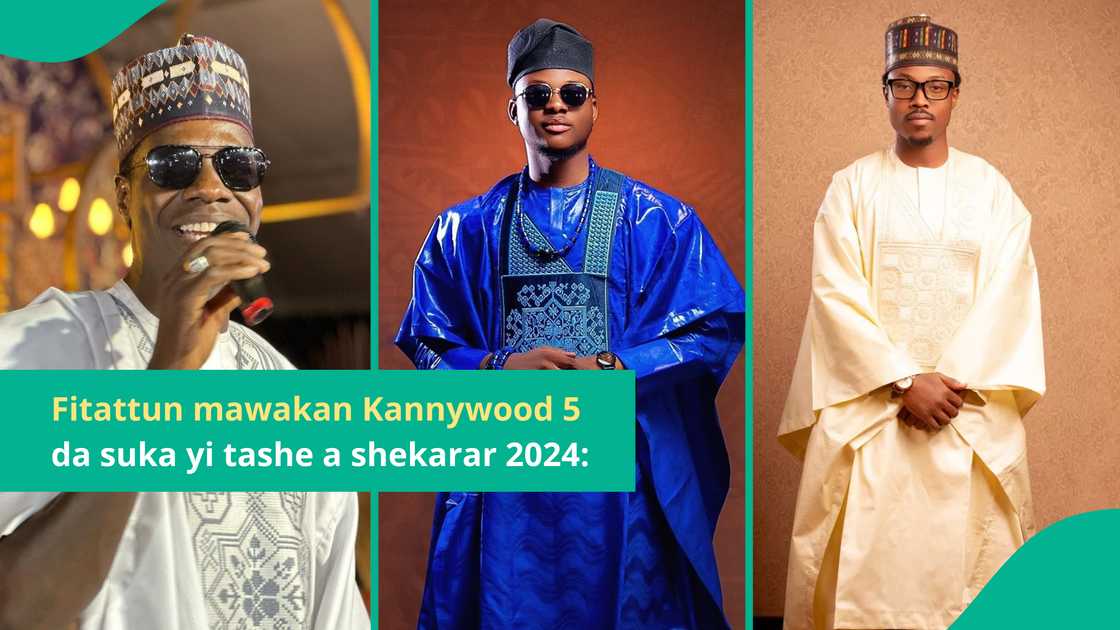 Mawakan Kannywood 5 da suka shahara a 2024 Mawakan Kannywood 5 da suka shahara a 2024
