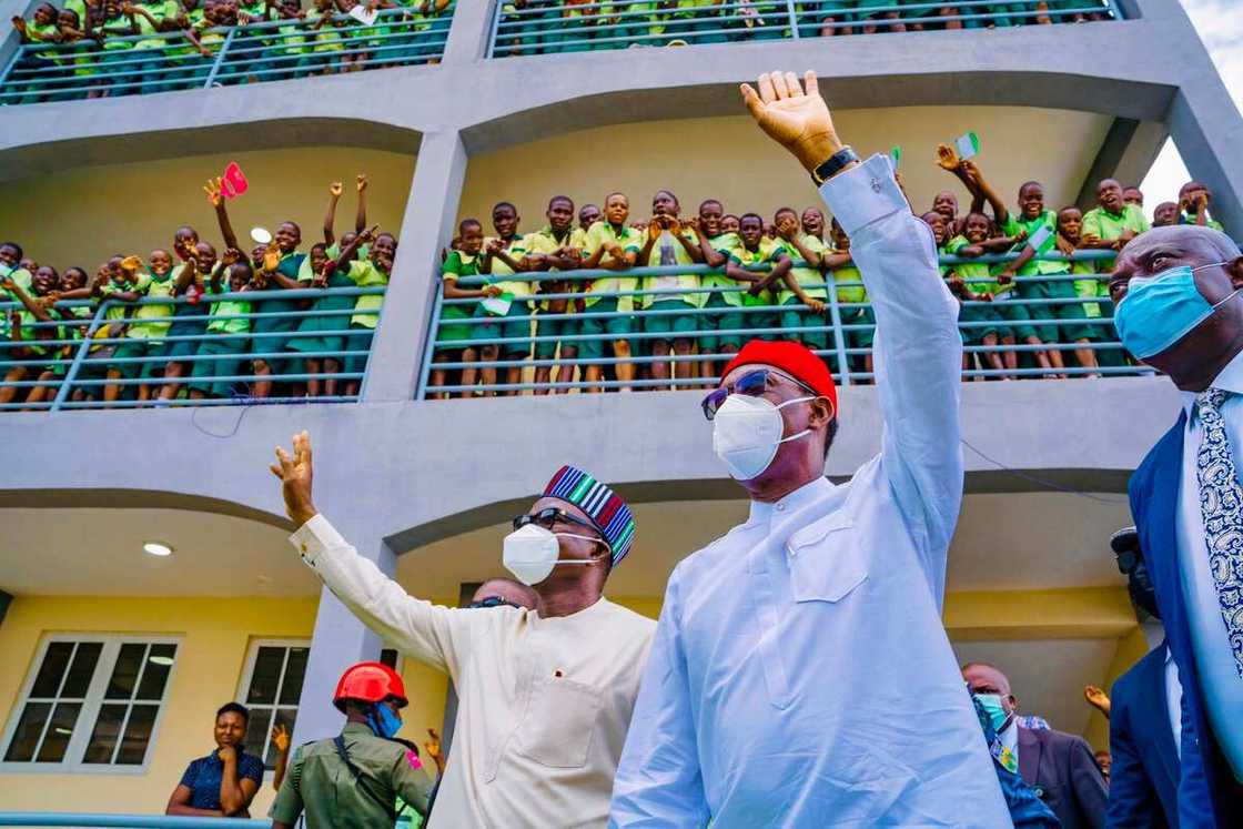 Governor Ifeanyi Okowa congratulates Samuel Ortom Governor Ifeanyi Okowa congratulates Samuel Ortom