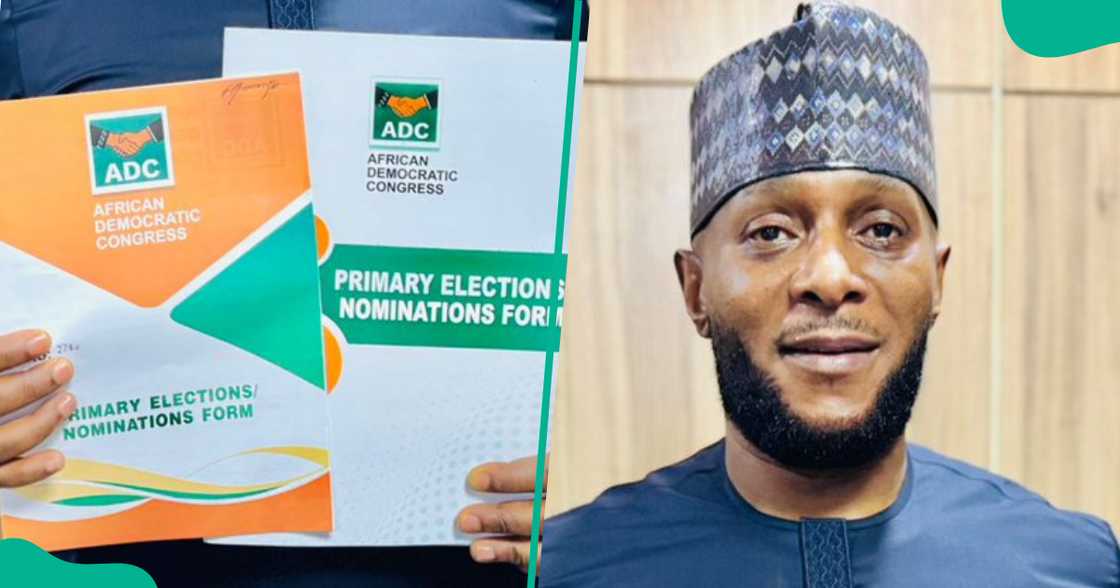 Adamu Atiku ya karbi fam don yi wa ADC takara Adamu Atiku ya karbi fam don yi wa ADC takara