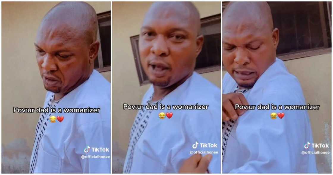 Kiss, Nigerian lady, dad Kiss, Nigerian lady, dad