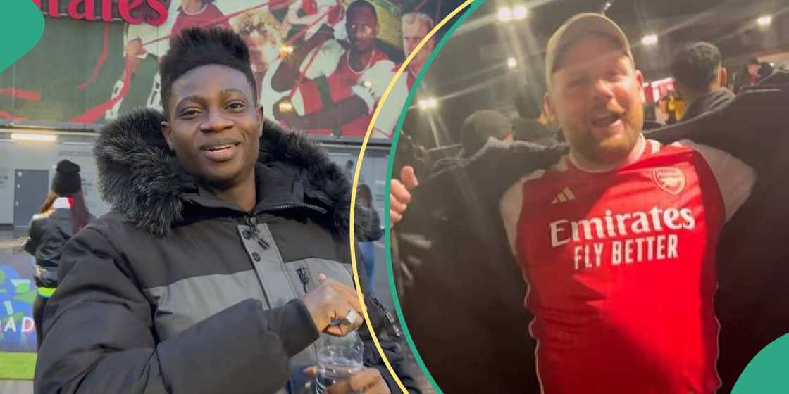 Pastor Remote shares video of him at Emirates Stadium. Pastor Remote shares video of him at Emirates Stadium.