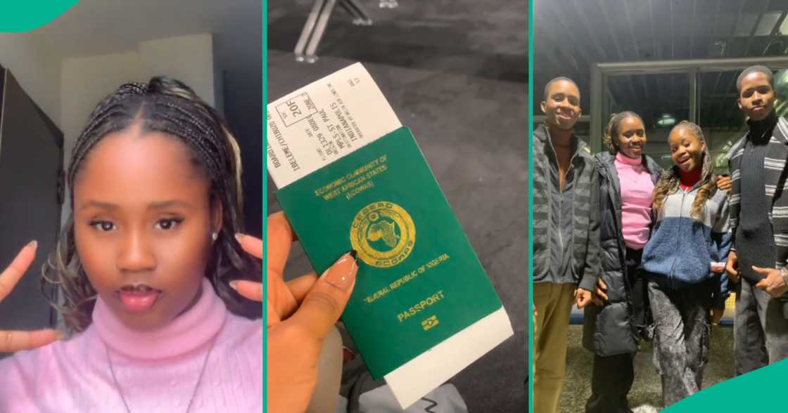 Nigerian lady opens up on her relocation process to the United States. Nigerian lady opens up on her relocation process to the United States.