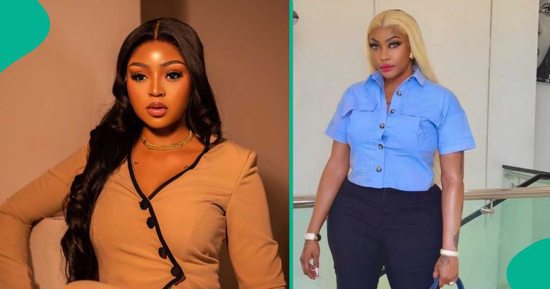Fans react to Regina Daniels' 2021 birthday post amid spat with Angela Okorie. Fans react to Regina Daniels' 2021 birthday post amid spat with Angela Okorie.