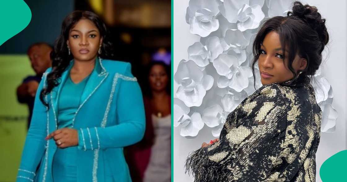 Omotola Ekeinde reacts to Los Angeles