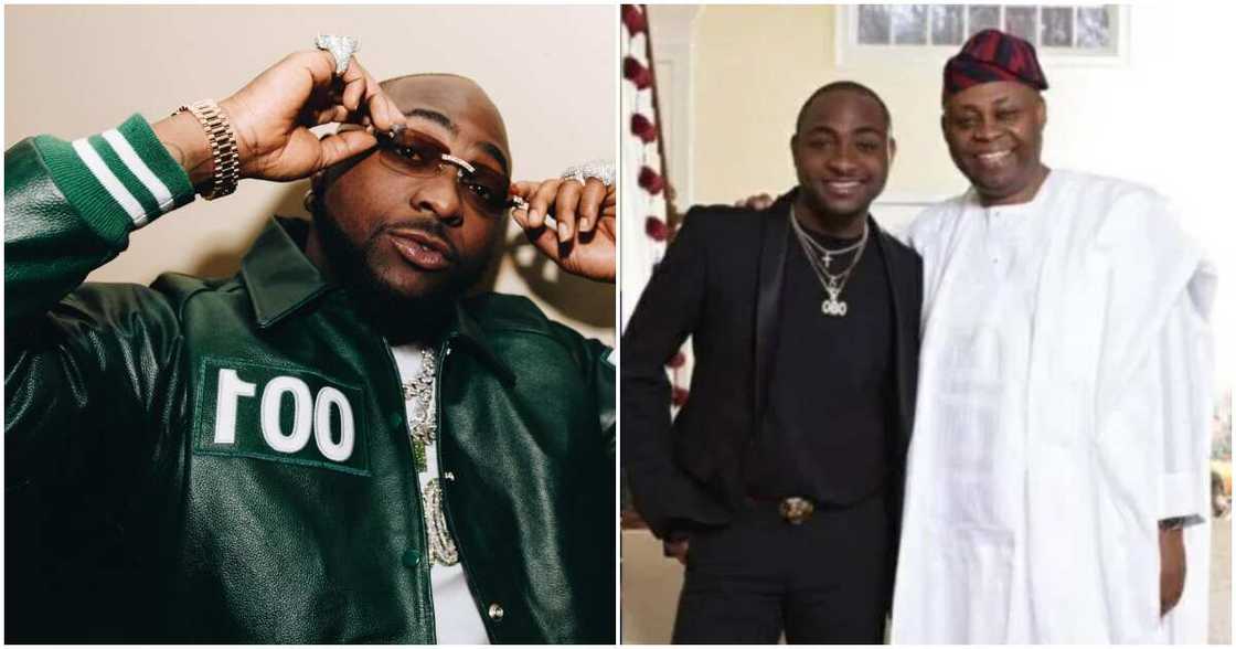Davido's father on his music career. Davido's father on his music career.