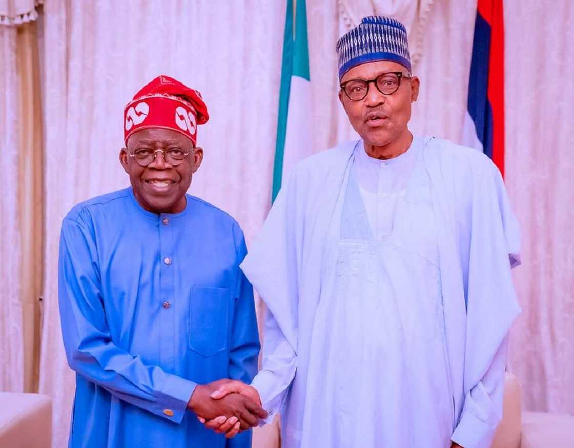 Tinubu da Buhari Tinubu da Buhari