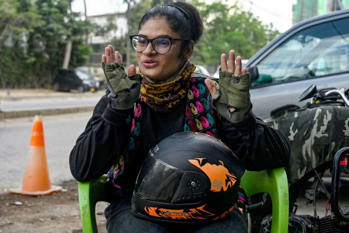 Amina Sohail is the first woman in her family to enter the workforce Amina Sohail is the first woman in her family to enter the workforce