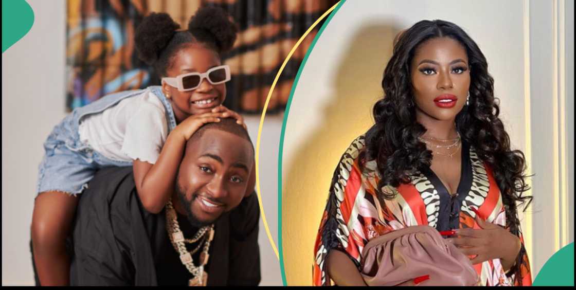 Sophia Momodu accuses Davido of using daughter for PR