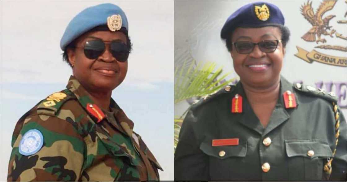 Meet the lady who broke record to become the first female general in the Ghanaian Armed Forces