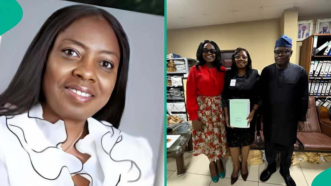 A woman who worked with CBN for 35 years bags a PHD degree from Babcock University after her retirement.