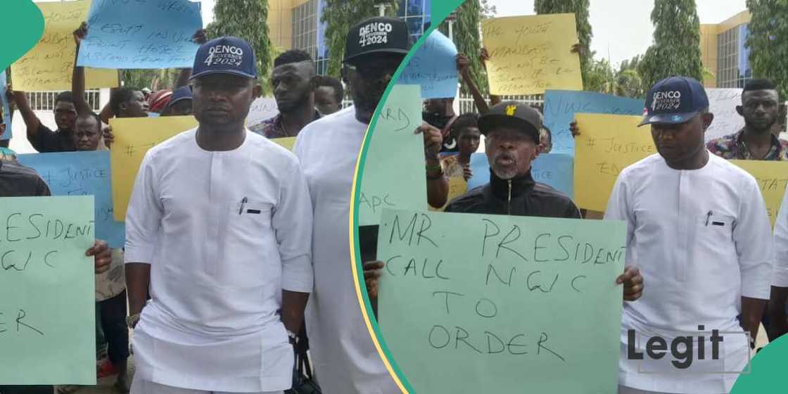 Hon. Idahosa was initially declared winner before the election was called off for a re-run Hon. Idahosa was initially declared winner before the election was called off for a re-run