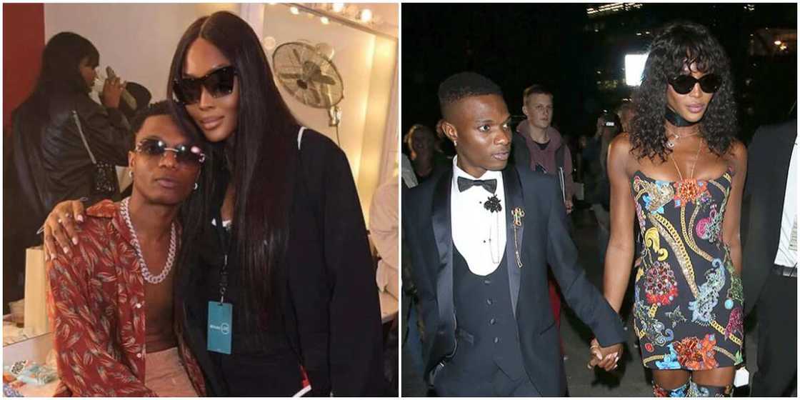 Wizkid and Naomi Campbell, Wizkid and Naomi Campbell