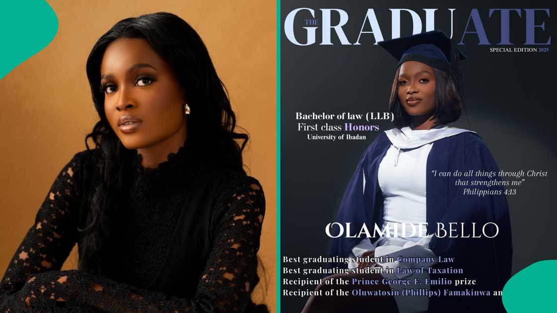 Joy as lady bags first-class in law from UI years after she was denied admission into same course