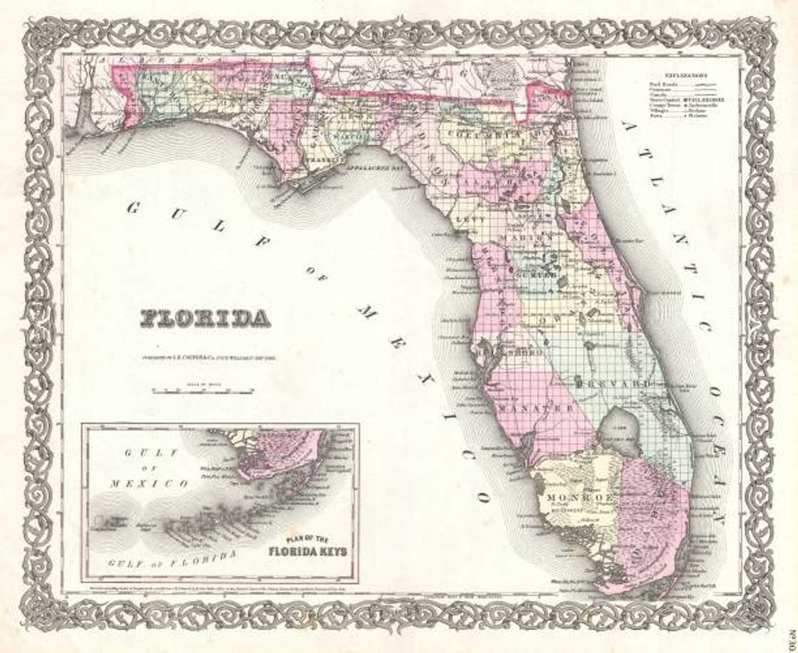 Taswirar jihar Florida Taswirar jihar Florida