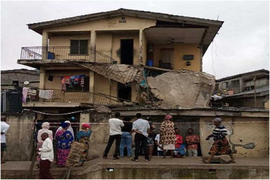 Just in: Five persons injured as another building collapses in Lagos Just in: Five persons injured as another building collapses in Lagos