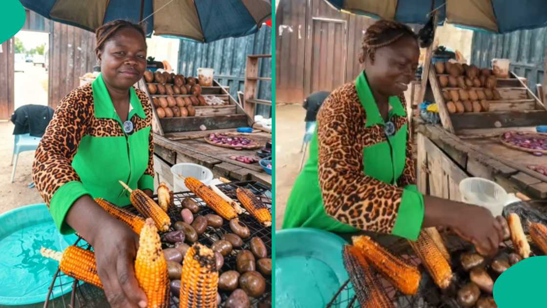 Reactions as corn seller claims she makes N2.5 million every month, video trends Reactions as corn seller claims she makes N2.5 million every month, video trends
