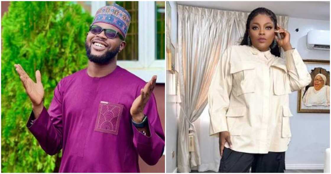 Actress Funke Akindele and estranged hubby JJC Skillz Actress Funke Akindele and estranged hubby JJC Skillz