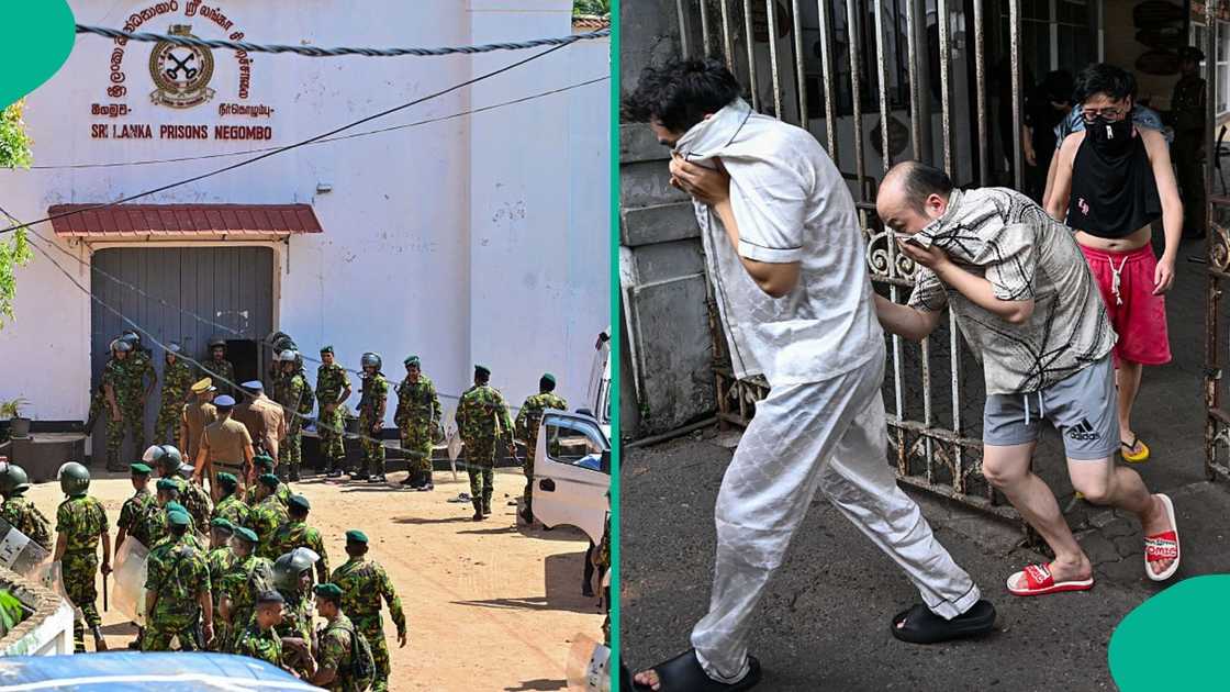 At least 25 prisoners have died and about 100 others are injured after violent clashes occurred. The unrest began on Sunday and continued into Monday.