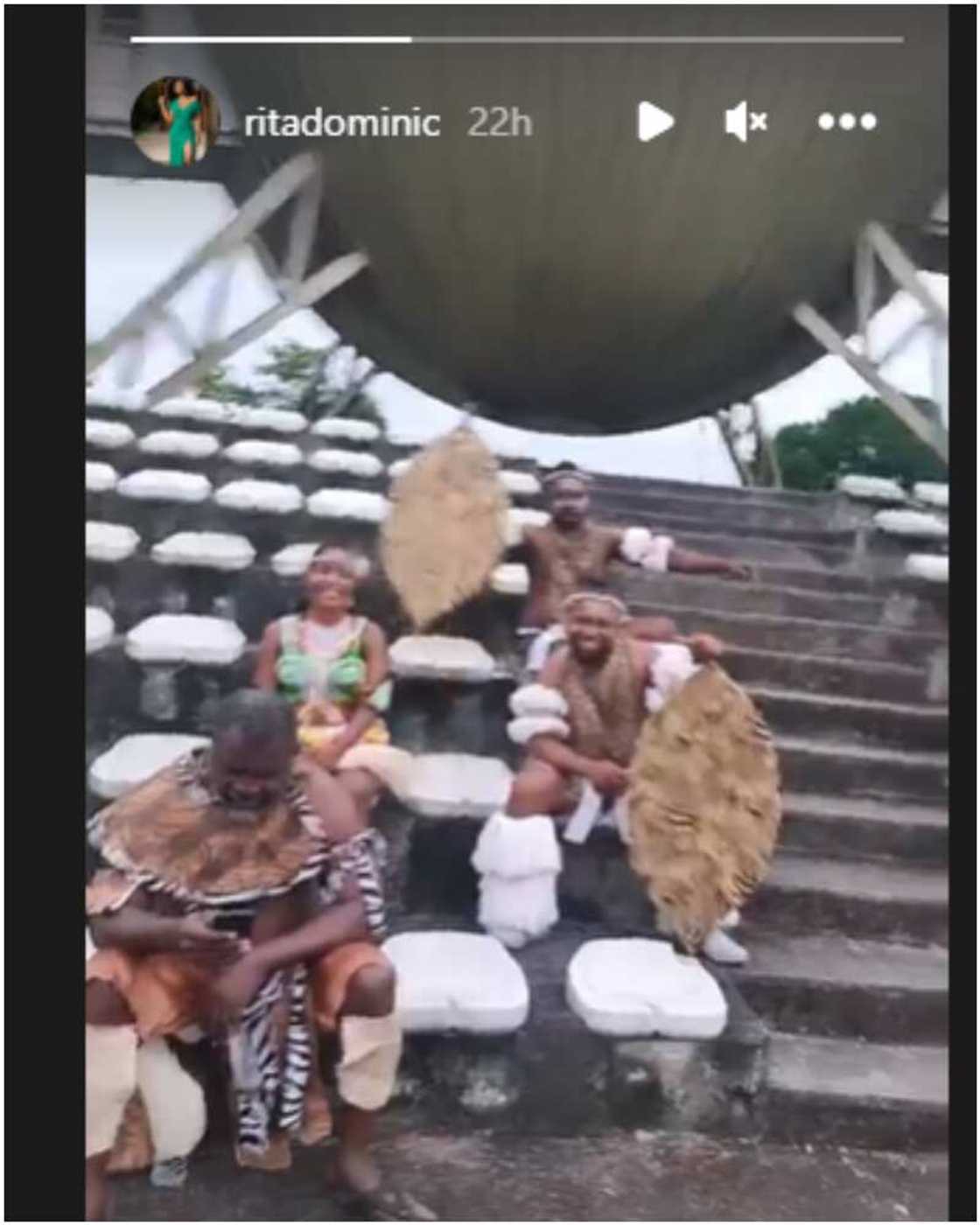 Rita Dominic recent post on IG Rita Dominic recent post on IG