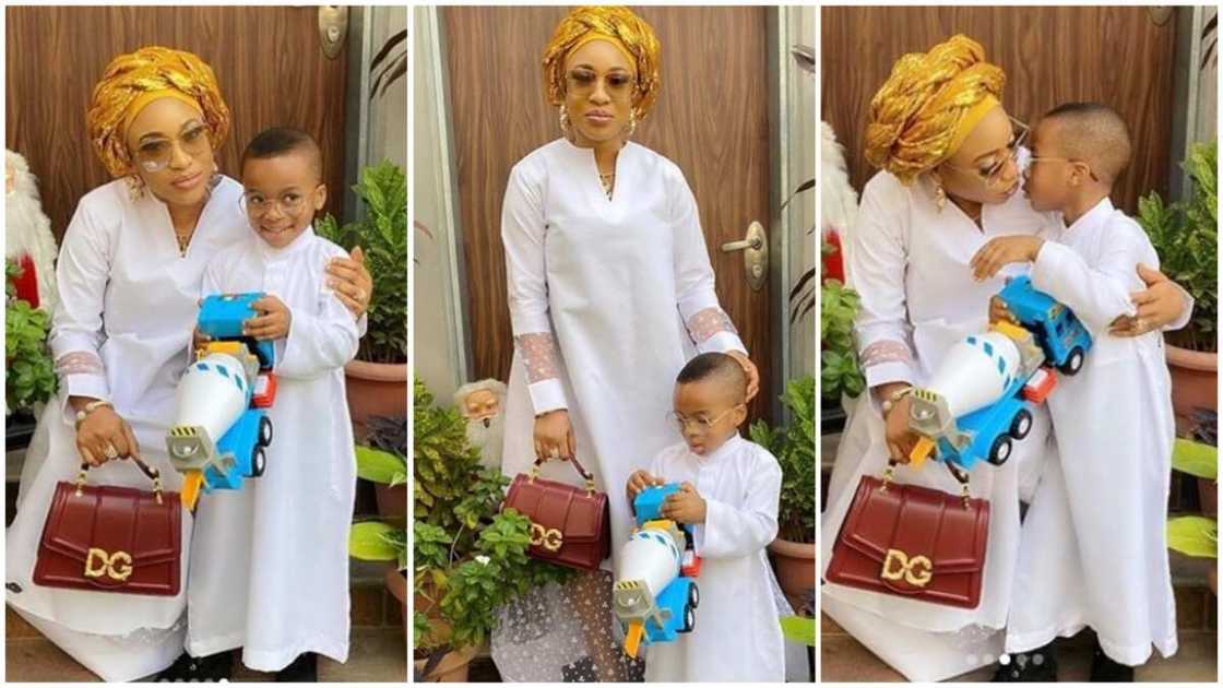 I'm proud to say I bought my baby the world: Tonto gifts son real-life star as birthday gift I'm proud to say I bought my baby the world: Tonto gifts son real-life star as birthday gift