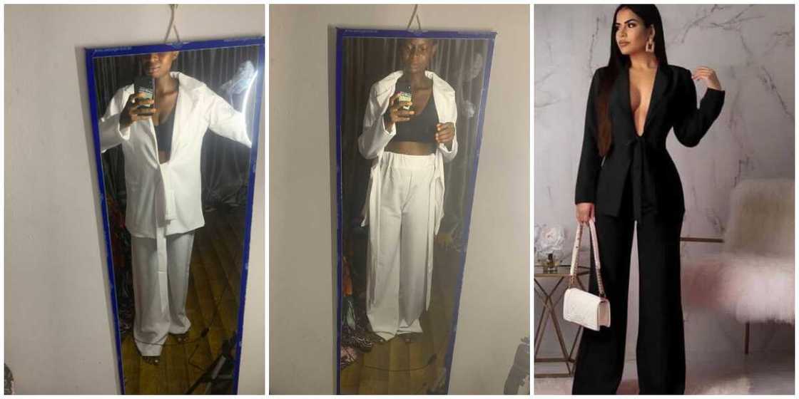 Photos of Ade and the model. Photos of Ade and the model.
