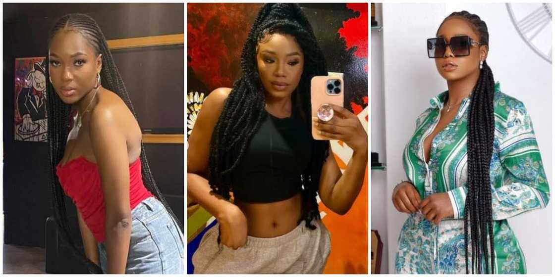 Photos of Nigerian celebrities.