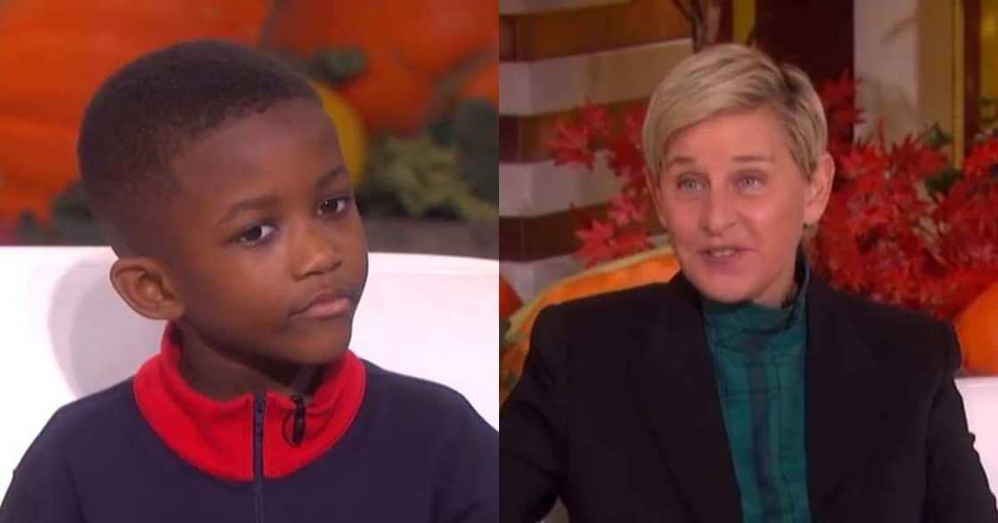 Ellen was completely blown away by Sam and his amazing rap. Ellen was completely blown away by Sam and his amazing rap.