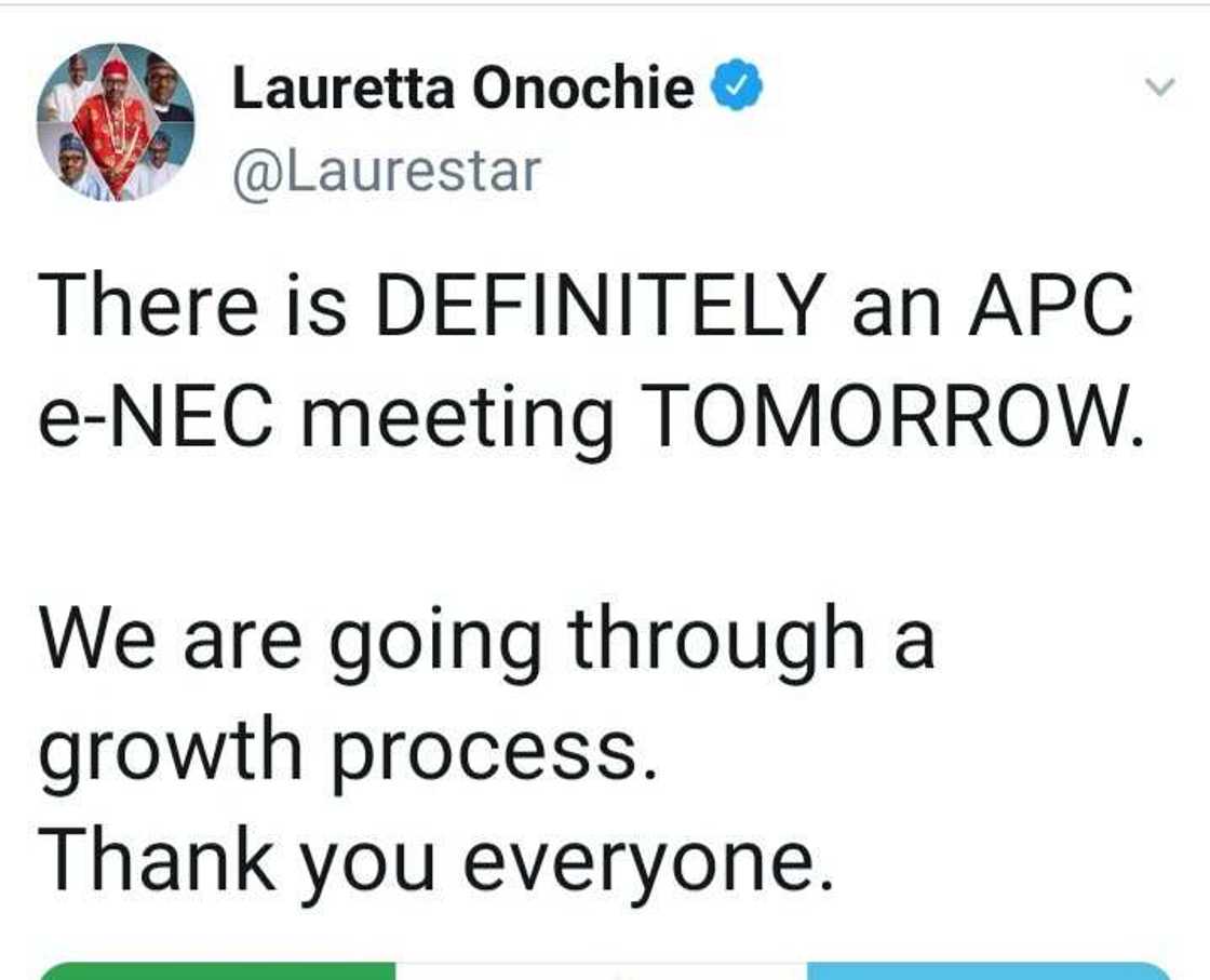 An bankado: Duk da tace ta bar siyasa, Onochie ta yi wa APC wallafa a 2020 An bankado: Duk da tace ta bar siyasa, Onochie ta yi wa APC wallafa a 2020