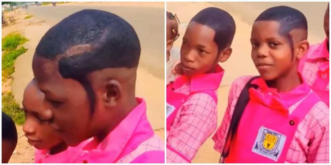 Photos of their hairstyle for graduation Photos of their hairstyle for graduation