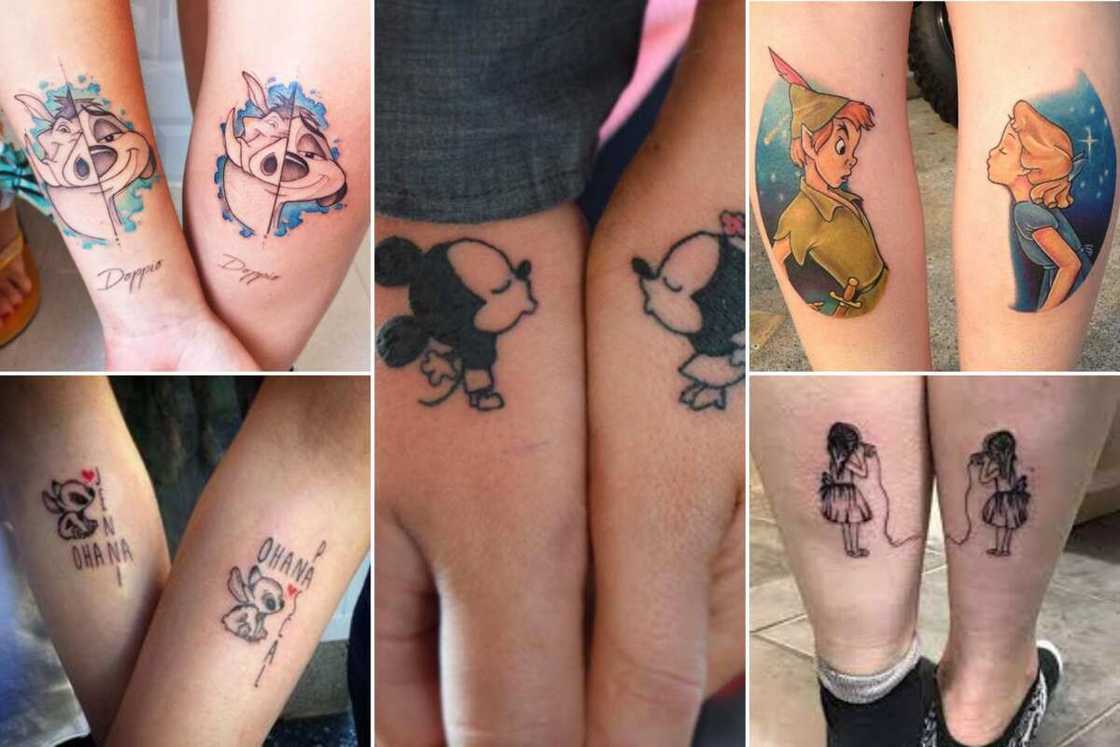 Disney sibling tattoos Disney sibling tattoos