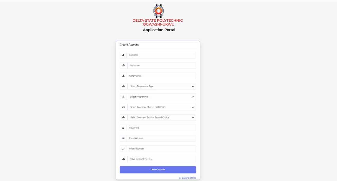 DSPG application portal