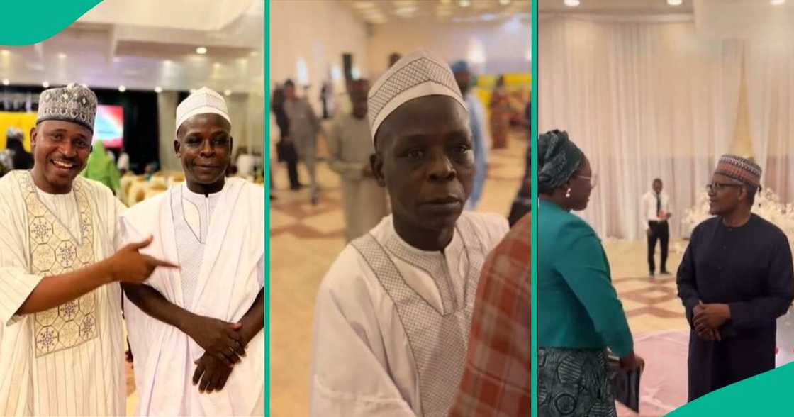 Nigerian man known for his anger meets Dangote, Ahmed Lawan in Aso Villa Nigerian man known for his anger meets Dangote, Ahmed Lawan in Aso Villa