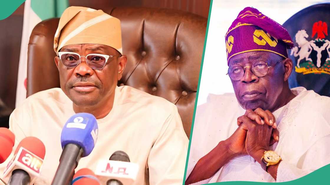 Wike's billboards compete with those of Tinubu who is seeking re-election in 2027 Wike's billboards compete with those of Tinubu who is seeking re-election in 2027